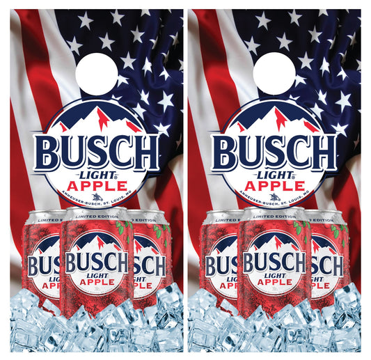 busch-light-apple-flag-cornhole-board-wraps