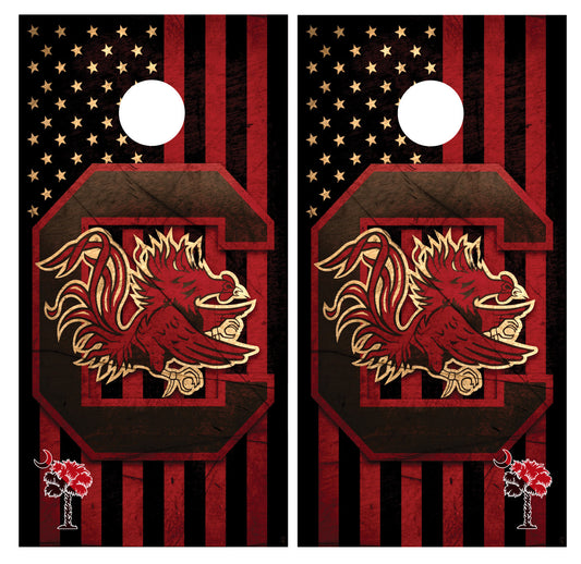 south-carolina-gamecocks-cornhole-board-wraps